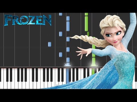 Let it go piano easy slow with letters hotsell